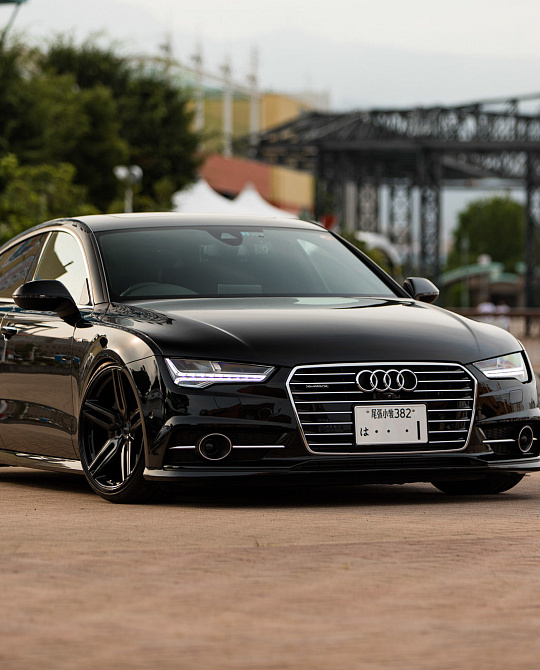 Фото дисков HF-1 Черный глянец на Audi A/RS 7 (4G)