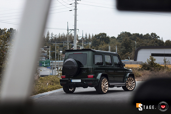 Фото дисков Vossen UV-3 Глянцевое темное золото на Mercedes-Benz G-Class III