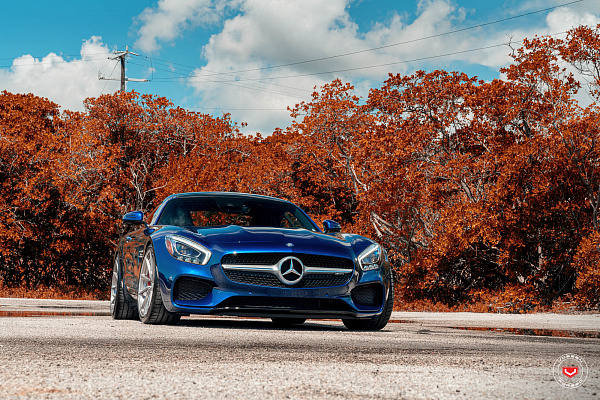 Фото дисков Vossen M-X2 Глянцевый тонированный лак на Mercedes-Benz AMG GT I