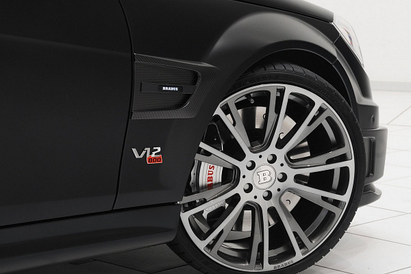 Фото дисков BRABUS Monoblock R Глянцевый графит на Mercedes-Benz C-Class (W204)