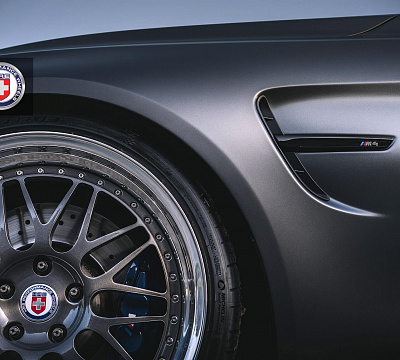 Фото дисков HRE 540 на BMW 4/M4 (F32/F82)