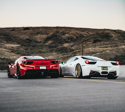 Фото дисков Brixton Forged PF5 на Ferrari 488