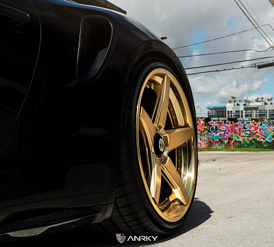 Фото дисков Anrky RS5.3 на Porsche 911 VIII