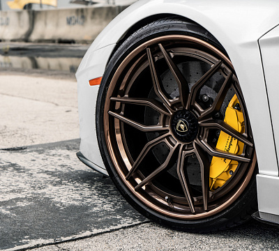 Фото дисков Anrky AN36 на Lamborghini Aventador