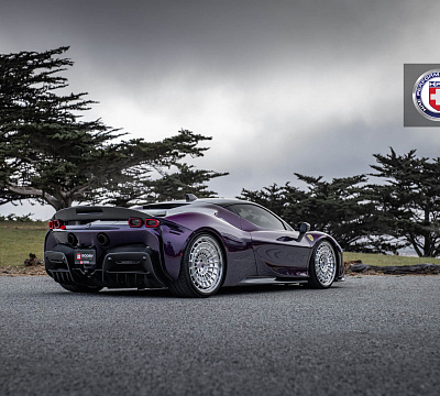 Фото дисков HRE 515 GTM на Ferrari SF90