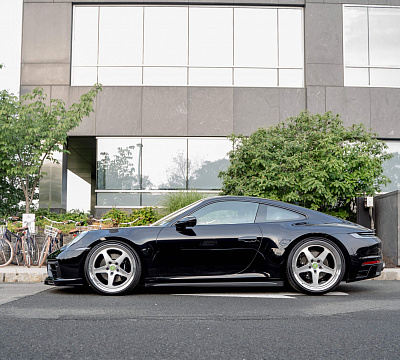 Фото дисков HRE 527 на Porsche 911 VIII