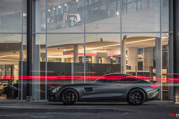 Фото дисков HRE P101 Черный сатин на Mercedes-Benz AMG GT I