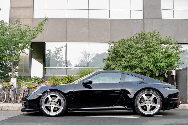 Фото дисков HRE 527 Глянцевый лак на Porsche 911 VIII