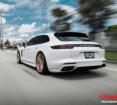 Фото дисков Vossen RS74 на Porsche Panamera II