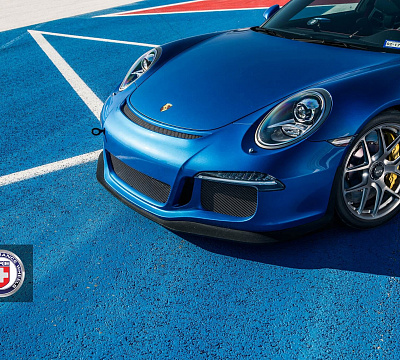 Фото дисков HRE R101 на Porsche 911 VII