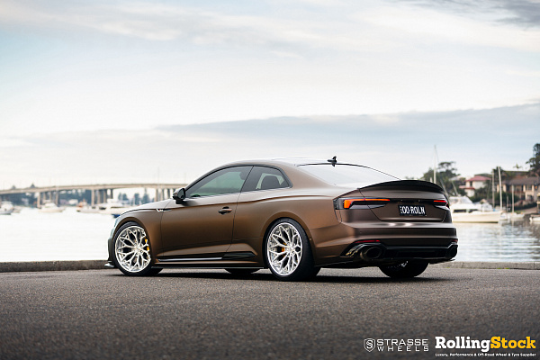 Фото дисков Strasse Wheels SV20M Deep Concave FS Глянцевый лак на Audi A/S/RS 5 (F5)