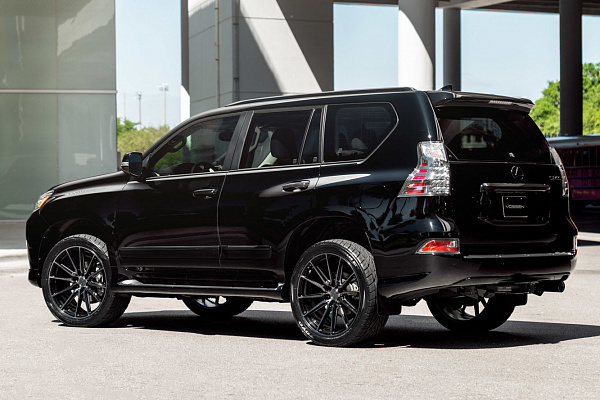 Фото дисков Vossen HF6-1 Глянцевый темный лак на Lexus GX II