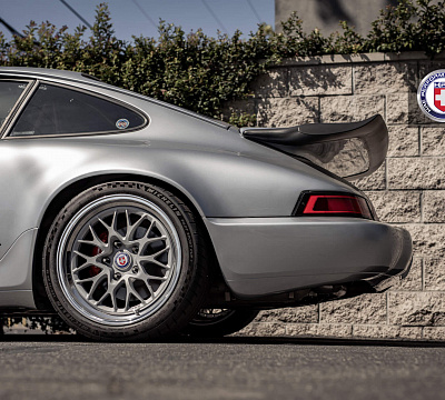 Фото дисков HRE 520 на Porsche 911 III