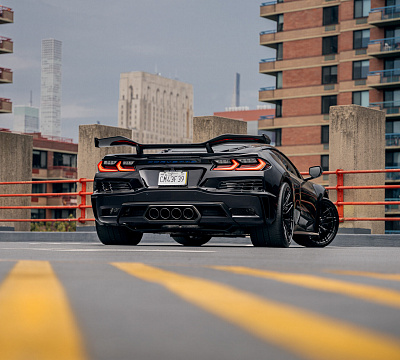 Фото дисков Vossen S21-02 на Chevrolet Corvette C8