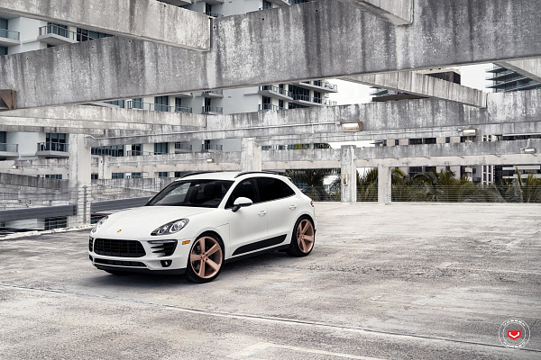 Фото дисков Vossen CG-210 Другой цвет на Porsche Macan I