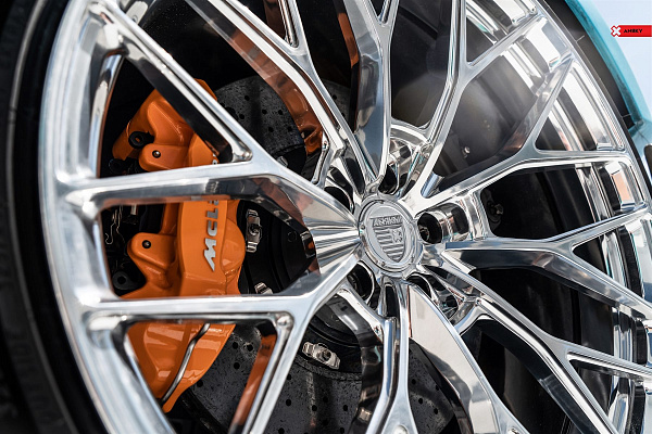 Фото дисков Anrky AN10 Полированный лак на McLaren 600