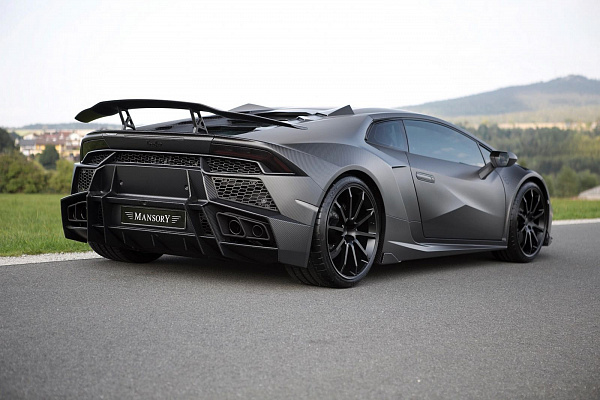 Фото дисков Mansory V.10 Черный сатин на Lamborghini Aventador