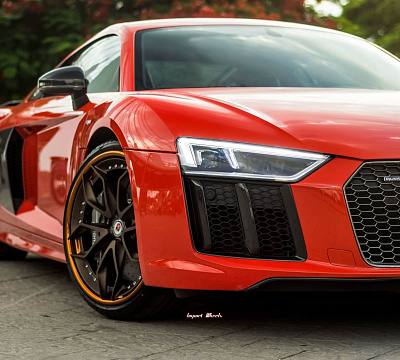 Фото дисков HRE S201 на Audi R8 (4S)