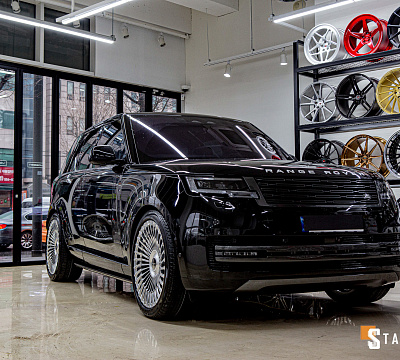 Фото дисков Vossen UV-5 на Land Rover Range Rover V