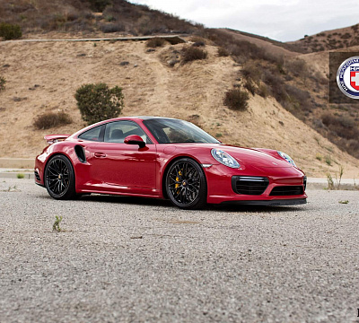 Фото дисков HRE RC100 на Porsche 911 VII