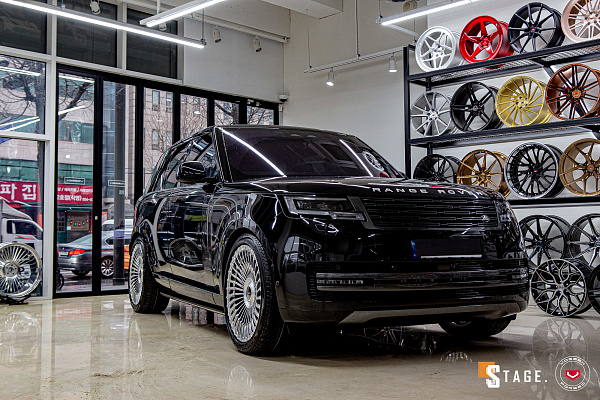 Фото дисков Vossen UV-5 Глянцевый лак на Land Rover Range Rover V