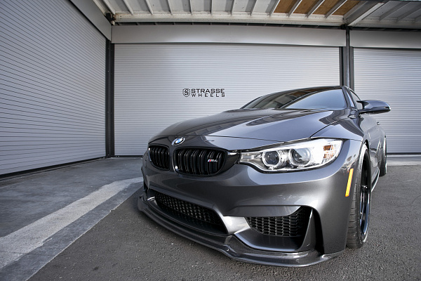 Фото дисков Strasse Wheels R10 Performance Черный сатин на BMW 4/M4 (F32/F82)