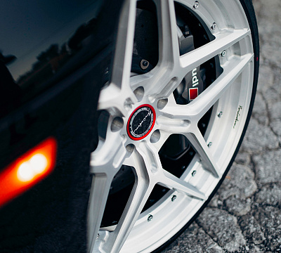 Фото дисков Brixton Forged WR7 на Audi R8 (4S)