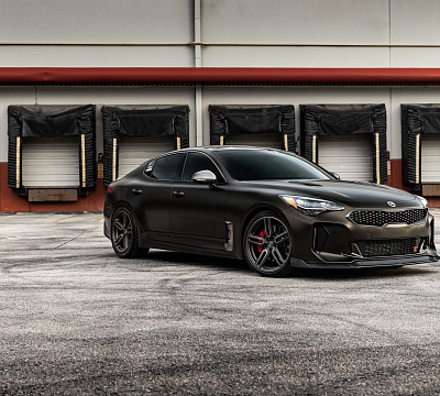 Фото дисков Vossen HF-1 на Kia Stinger