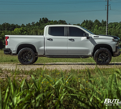 Фото дисков Vossen HF6-3 на Chevrolet Silverado IV