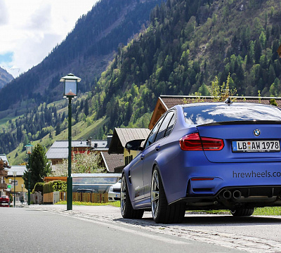 Фото дисков HRE FF04 на BMW 3/M3 (F3x/F80)