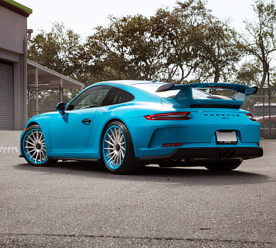 Фото дисков Strasse Wheels SV15T Deep Concave FS на Porsche 911 VII