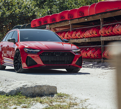 Фото дисков Vossen HF-2 на Audi A/RS 6 (C8)