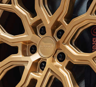 Фото дисков Vossen HF-2 на Ford Mustang VI