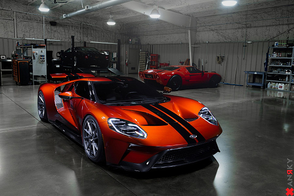 Фото дисков Anrky AN33 Сатиновый графит на Ford GT II
