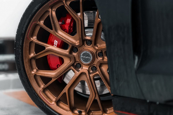 Фото дисков Brixton Forged PF10-RS Сатиновая темная медь на Audi E-tron GT
