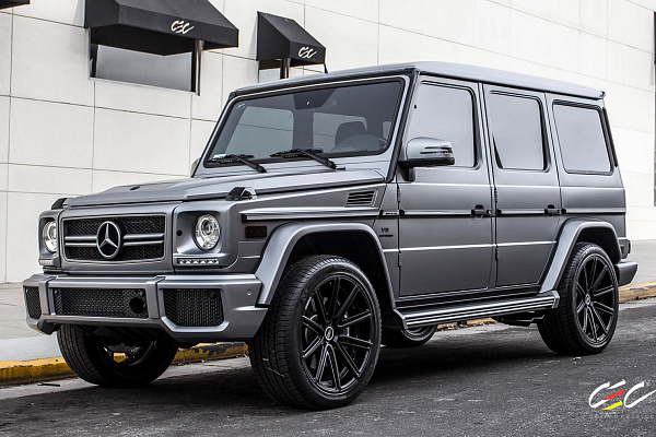 Фото дисков CEC C25 Черный сатин на Mercedes-Benz G-Class II