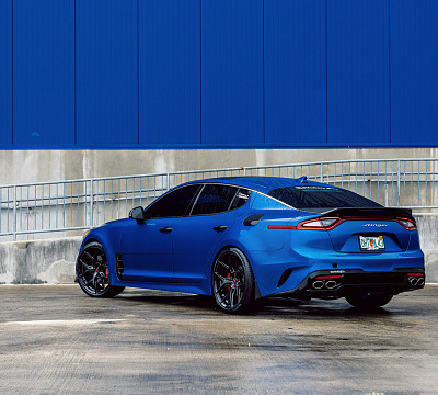 Фото дисков Vossen HF-5 на Kia Stinger