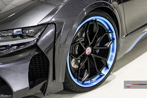 Фото дисков HRE S201H Черный сатин на BMW i8