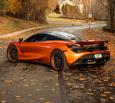 Фото дисков Strasse Wheels SV10M Deep Concave FS на McLaren 720S
