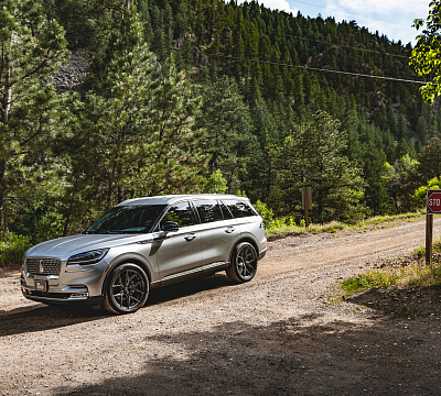 Фото дисков Vossen HF-5 на Lincoln Aviator II