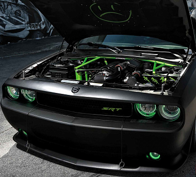 Фото дисков Vossen CVT на Dodge Challenger III
