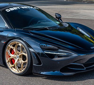Фото дисков HRE P111SC на McLaren 720S