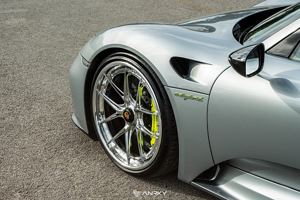 Фото дисков Anrky XR-301 Полированный лак на Porsche 918 Spyder