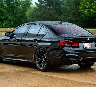 Фото дисков HRE P101 на BMW 5/M5 (G30/F90)