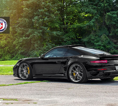 Фото дисков HRE P101 на Porsche 911 VII