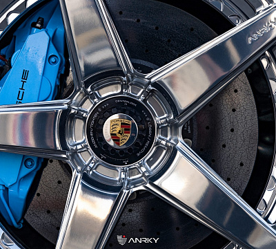 Фото дисков Anrky AN36-S на Porsche 911 VIII