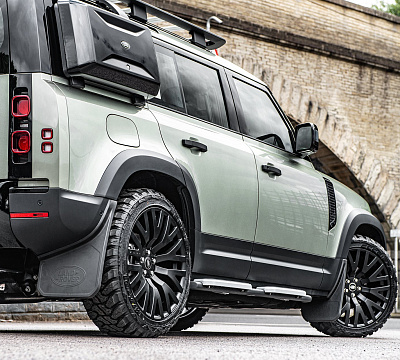 Фото дисков Kahn Kahn RS на Land Rover Defender II