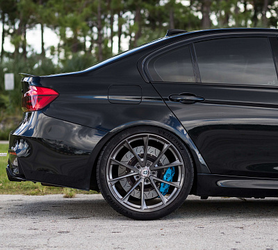Фото дисков HRE P204 на BMW 3/M3 (F3x/F80)