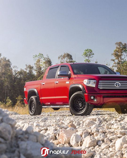 Фото дисков ARSENAL Черный матовый на Toyota Tundra II