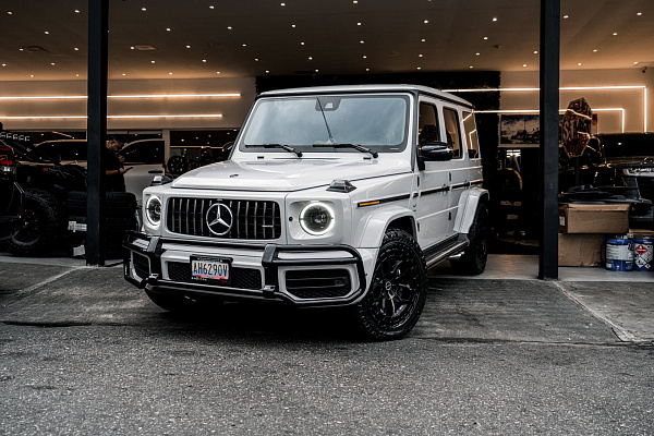 Фото дисков Brixton Forged BX02-M Черный глянец на Mercedes-Benz G-Class III